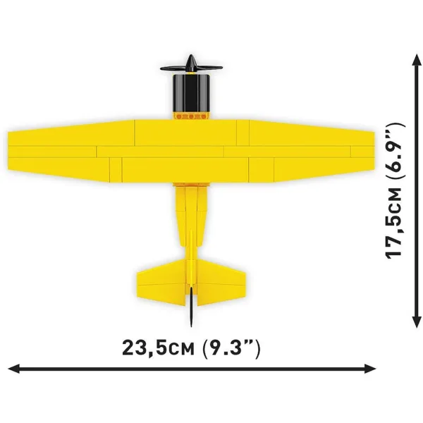 COBI: Cessna 172 Skyhawk gioco di costruzione giallo (26621) immagine 5