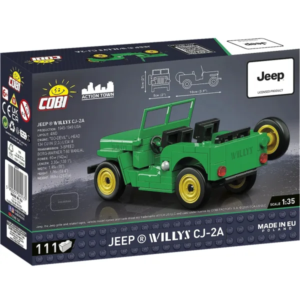 COBI: Costruzioni Jeep Willys CJ-2A (24517) immagine 4