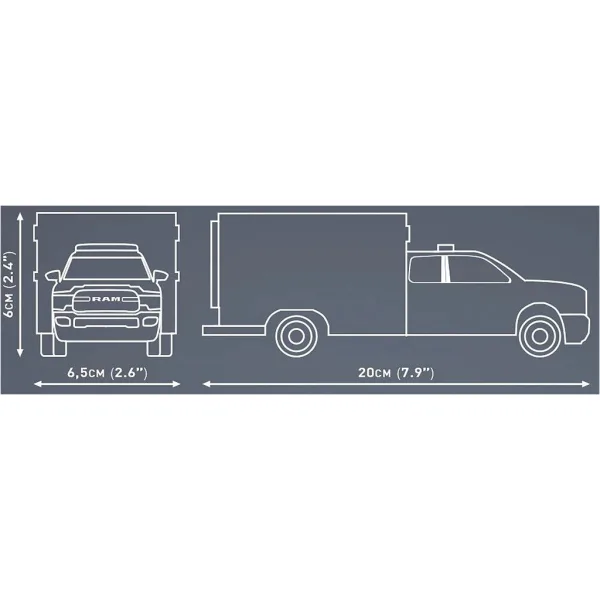 COBI: Dodge RAM 3500 ambulanza set di costruzione (24609) immagine 5