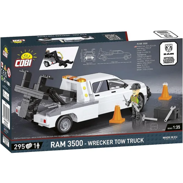 COBI: Dodge RAM 3500 camion rimorchio set di costruzione (24611) immagine 3