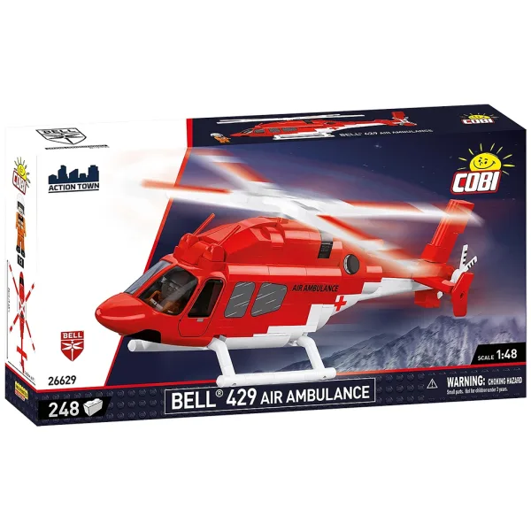 COBI: Elicottero di soccorso aereo Bell 429 – set di costruzione (26629) immagine 1