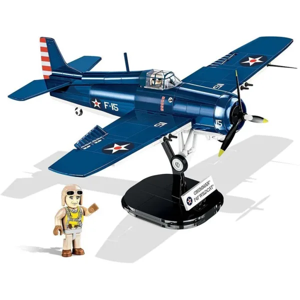COBI: F4F Wildcat – Gioco di costruzione di aerei Northrop Grumman (5731) immagine 3
