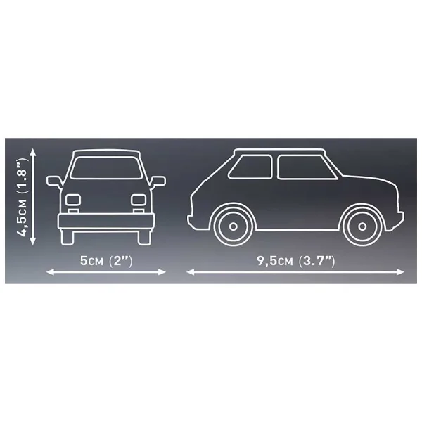 COBI: Fiat 126p gioco da costruzione di automobili (24531) immagine 4