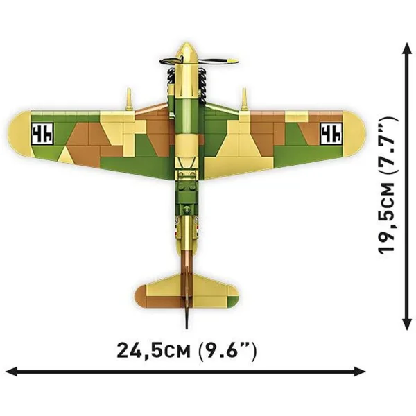 COBI: Fiat G.55 Centauro aereo da costruzione (5867) immagine 5