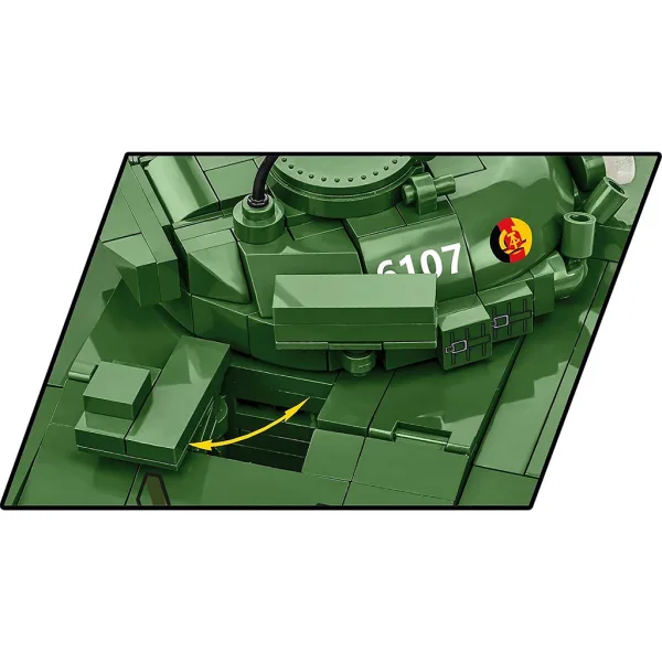 COBI: Forze Armate T-72 (Germania Est/Unione Sovietica) kit di costruzione di carro armato (2625) immagine 4