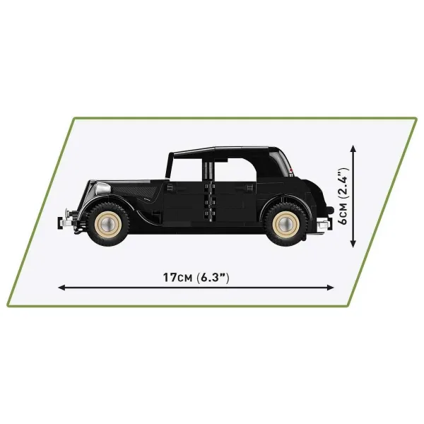 COBI: Gioco da costruzione auto Citroën 15CV SIX D (2267) immagine 4