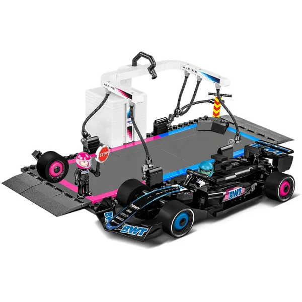 COBI: Gioco di costruzione BWT Alpine F1 con auto da corsa da pit stop (1685) immagine 2