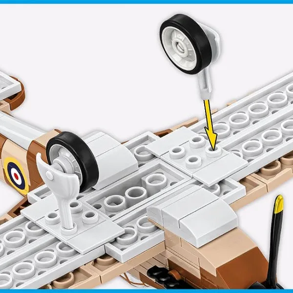 COBI: Gioco di costruzione Hawker Hurricane Mk I (5866) immagine 3
