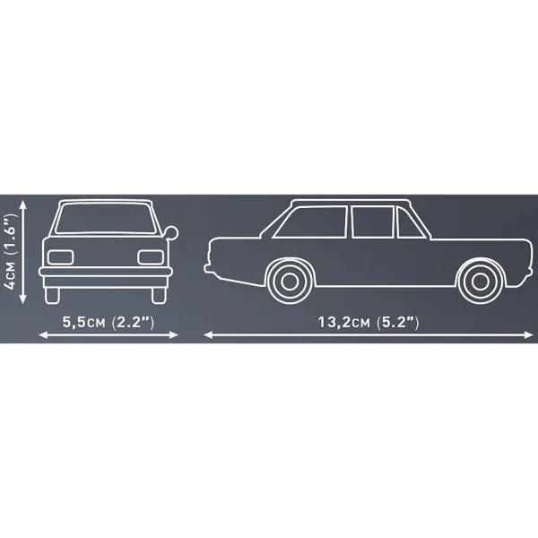COBI: Gioco di costruzione Opel Rekord C 1900 L (24598) immagine 4