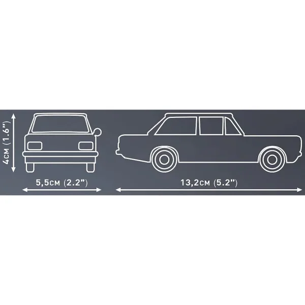 COBI: Gioco di costruzione Opel Rekord C Vedova Nera (24597) immagine 4