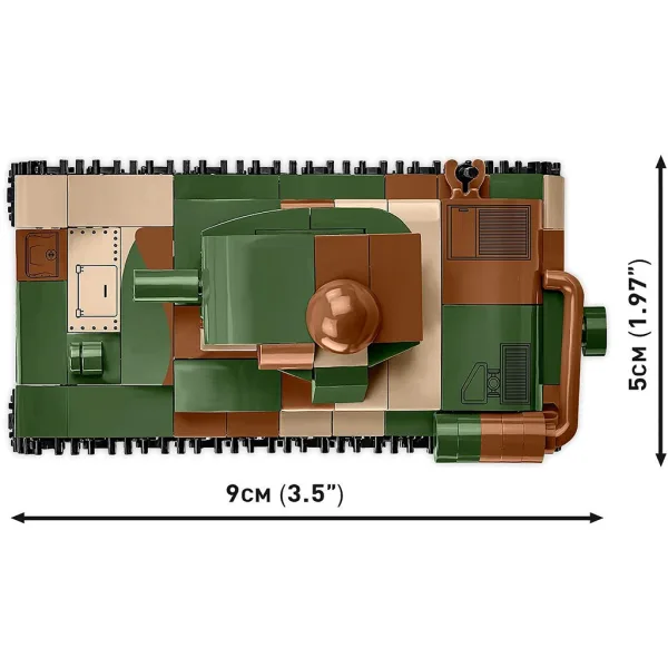 COBI: Gioco di costruzione Renault R-35 (2719) immagine 6