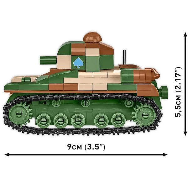 COBI: Gioco di costruzione Renault R-35 (2719) immagine 7