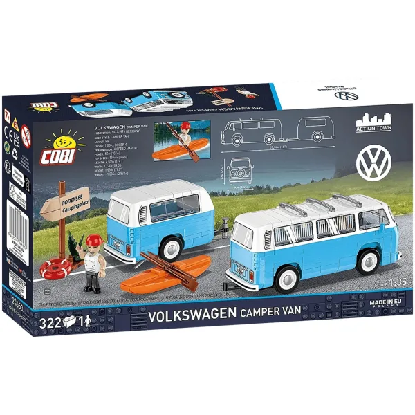 COBI: Gioco di costruzione Volkswagen Camper (24653) immagine 3