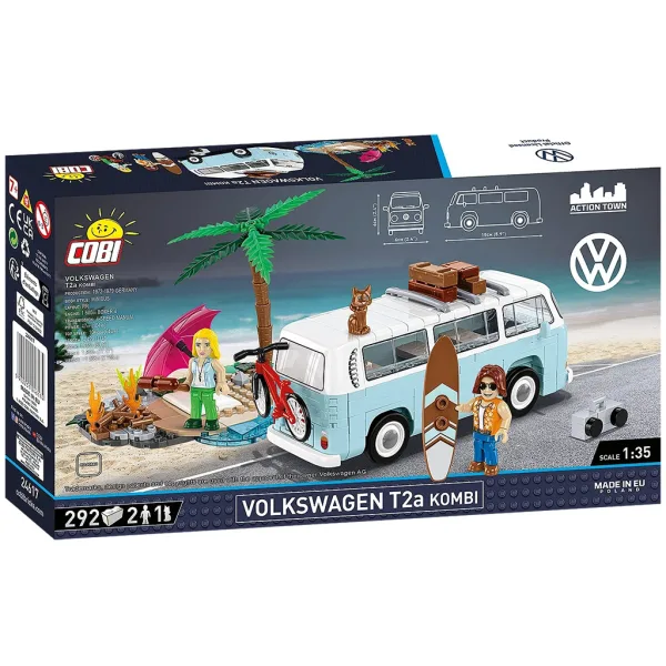 COBI: Gioco di costruzione Volkswagen T2a Kombi (24617) immagine 6