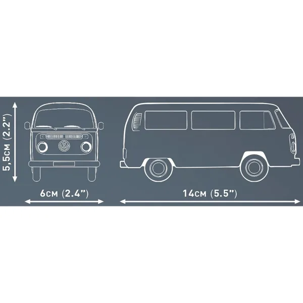 COBI: Gioco di costruzione Volkswagen T2b bus (24621) immagine 4