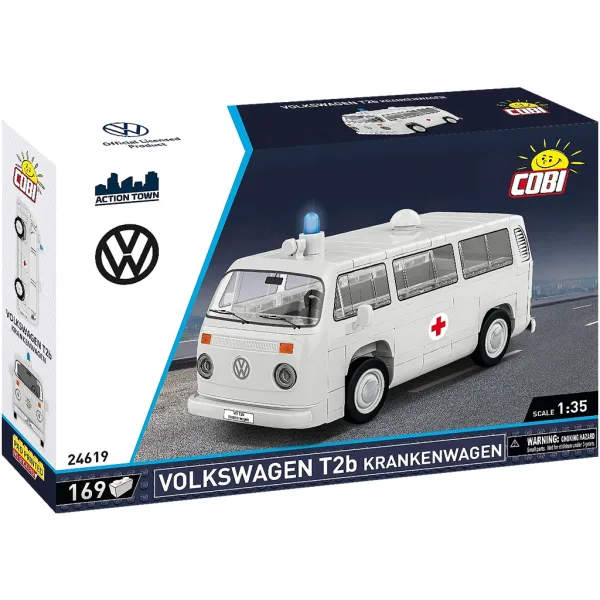 COBI: Gioco di costruzione Volkswagen T2b veicolo di soccorso (24619) immagine 1