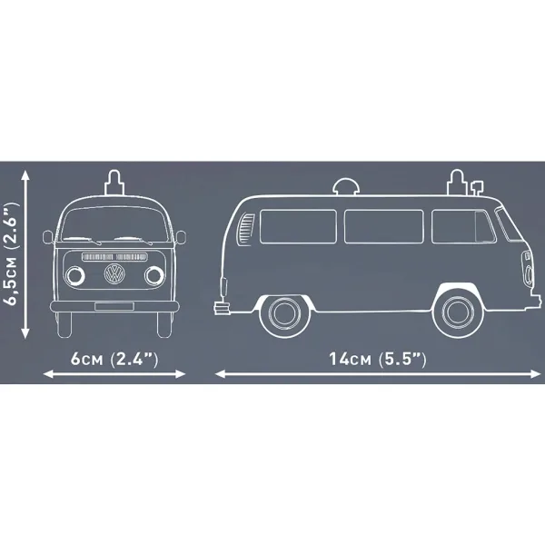 COBI: Gioco di costruzione Volkswagen T2b veicolo di soccorso (24619) immagine 4