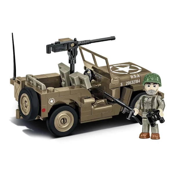 COBI: Gioco di costruzione Willys MB carro armato (3133) immagine 3