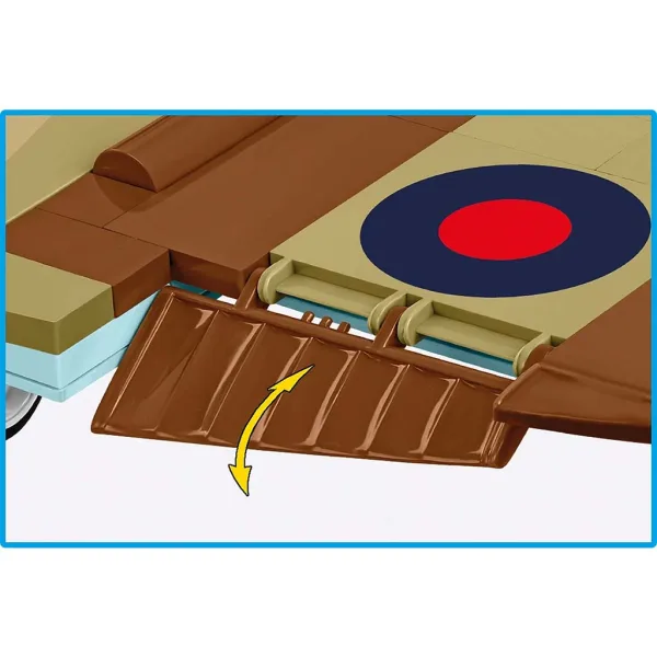 COBI: Gioco di costruzione aereo Supermarine Spitfire Mk. IXe (5764) immagine 5