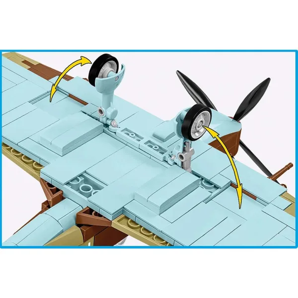 COBI: Gioco di costruzione aereo Supermarine Spitfire Mk. IXe (5764) immagine 6