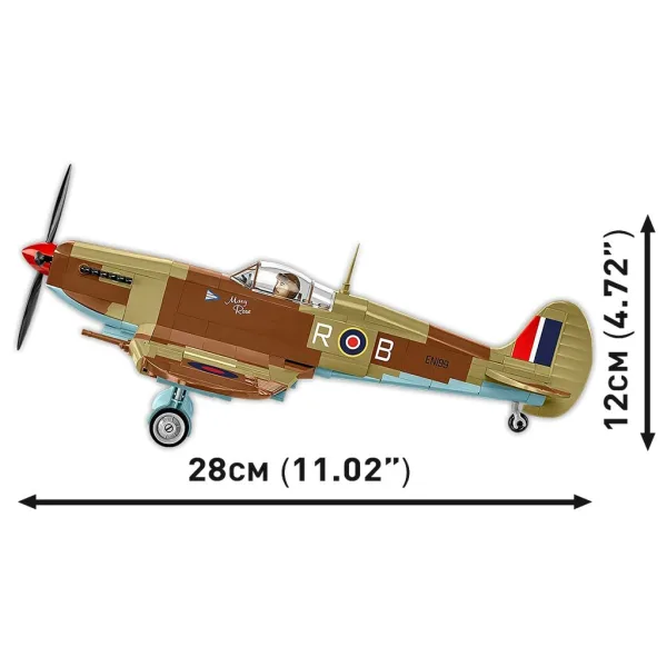 COBI: Gioco di costruzione aereo Supermarine Spitfire Mk. IXe (5764) immagine 8