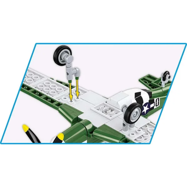 COBI: Gioco di costruzione del caccia Mustang P-51D (5860) immagine 5
