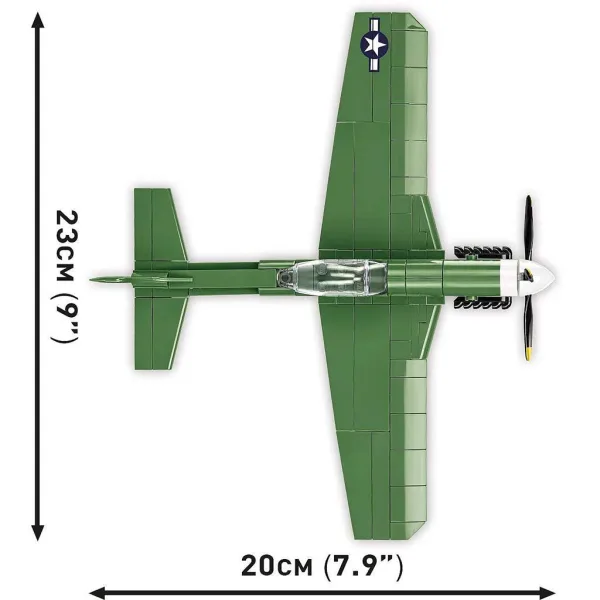 COBI: Gioco di costruzione del caccia Mustang P-51D (5860) immagine 7