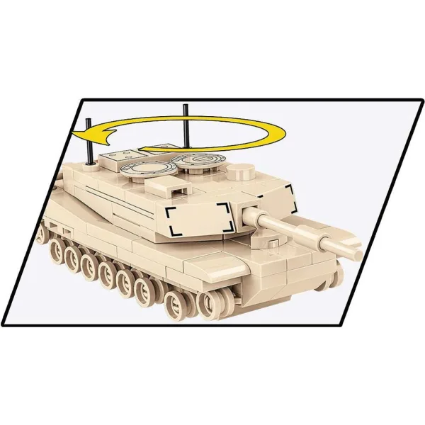 COBI: Gioco di costruzione del carro armato Abrams M1A2 (3106) immagine 3