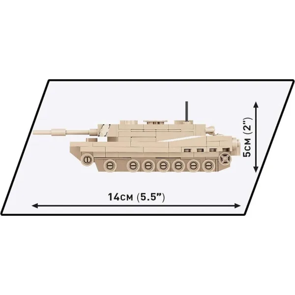 COBI: Gioco di costruzione del carro armato Abrams M1A2 (3106) immagine 4
