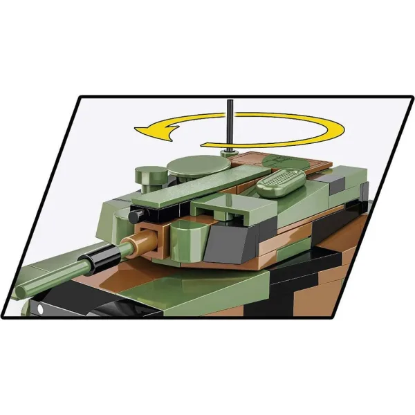 COBI: Gioco di costruzione del carro armato K2 Black Panther (3107) immagine 3