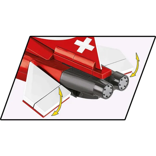 COBI: Gioco di costruzione dell’aereo Northrop F-5 Tiger II (5857) immagine 5