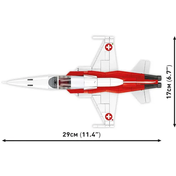 COBI: Gioco di costruzione dell’aereo Northrop F-5 Tiger II (5857) immagine 6