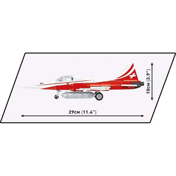 COBI: Gioco di costruzione dell’aereo Northrop F-5 Tiger II (5857) immagine 7