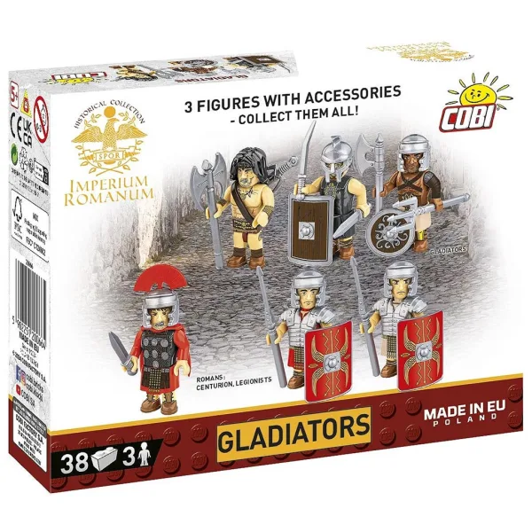 COBI: Imperium Romanum - Set di figure dei gladiatori (20066) immagine 3