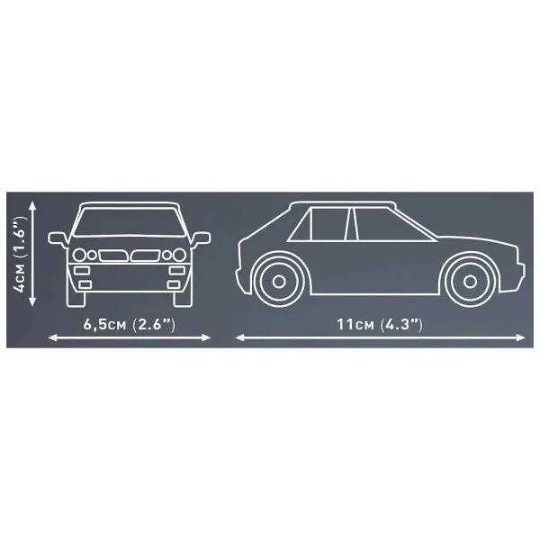 COBI: Lancia Delta HF - set da costruzione di auto (24508) immagine 4
