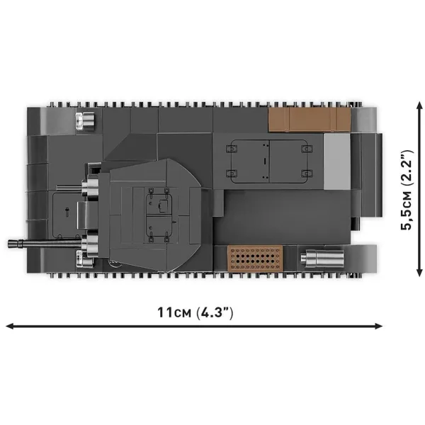 COBI: Panzer II Ausf. A gioco da costruzione (2718) immagine 4