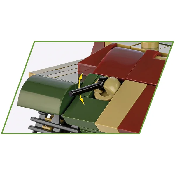 COBI: Panzerkampfwagen VI B Tiger II "Re Tigre" gioco di costruzione (2732) immagine 4