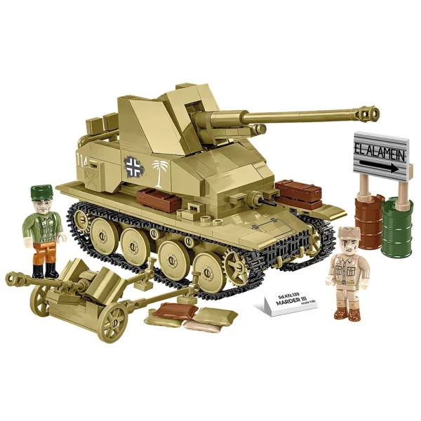 COBI: Sd.Kfz. 139 Marder III carro armato set di costruzione (3131) immagine 2