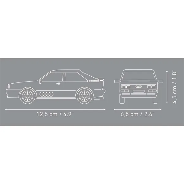 COBI: Set da costruzione Audi Quattro 1980 (24664) immagine 4