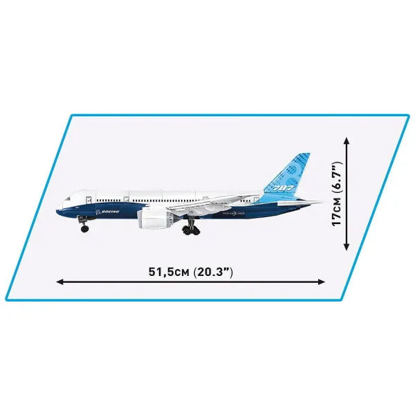COBI: Set da costruzione Boeing 787 Dreamliner (26603) immagine 4