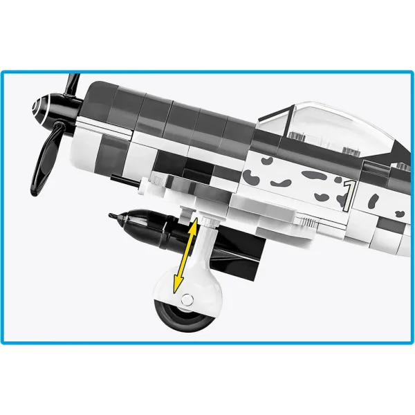 COBI: Set da costruzione Focke-Wulf FW 190 F-8 della Seconda Guerra Mondiale (5871) immagine 3