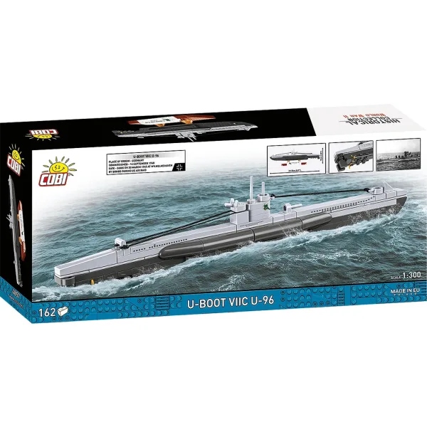 COBI: Set da costruzione Seconda Guerra Mondiale – Sottomarino Tipo VIIC U-96 (4857) immagine 6