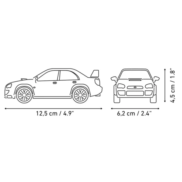 COBI: Set da costruzione Subaru Impreza WRC 2004 (24652) immagine 4