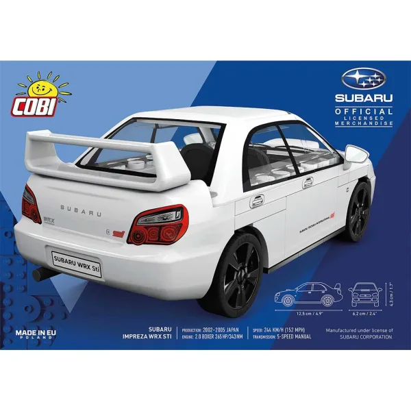 COBI: Set da costruzione Subaru Impreza WRX STI (24649) immagine 2