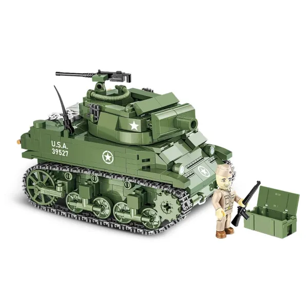 COBI: Set da costruzione della Seconda Guerra Mondiale - Carro armato H.M.C M8 Scott (2279) immagine 3