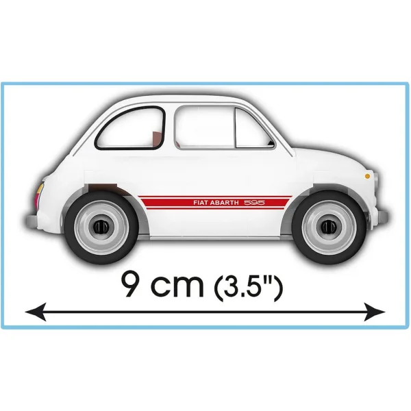COBI: Set di costruzione Fiat Abarth 595 (24524) immagine 4
