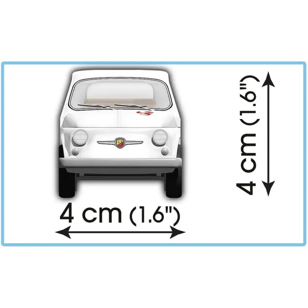 COBI: Set di costruzione Fiat Abarth 595 (24524) immagine 5