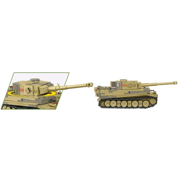 COBI: Set di costruzione Panzer VI Tiger I "131" (2734) immagine 4