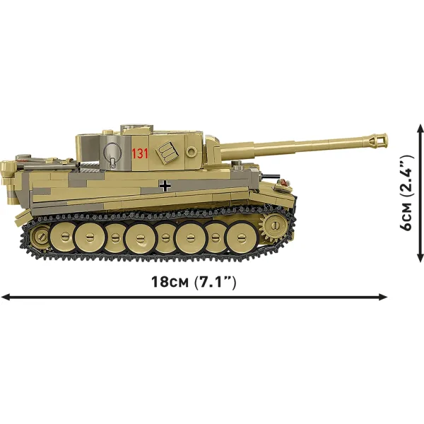 COBI: Set di costruzione Panzer VI Tiger I "131" (2734) immagine 5