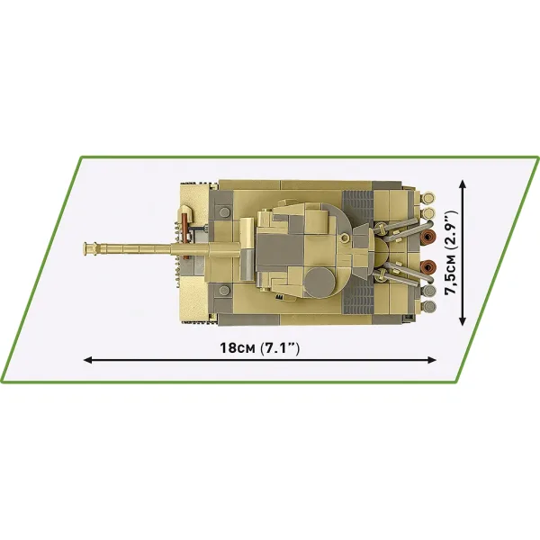 COBI: Set di costruzione Panzer VI Tiger I "131" (2734) immagine 6